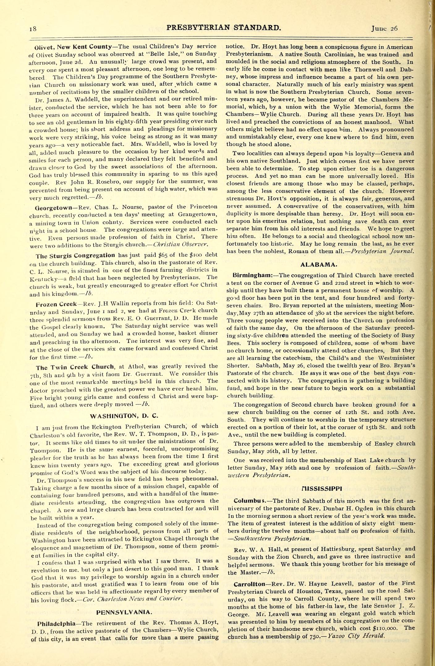 Church Meeting in tent